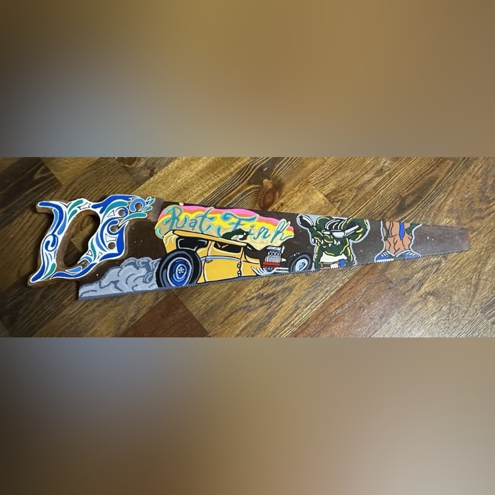 Colorful Rat Fink Wall Decor